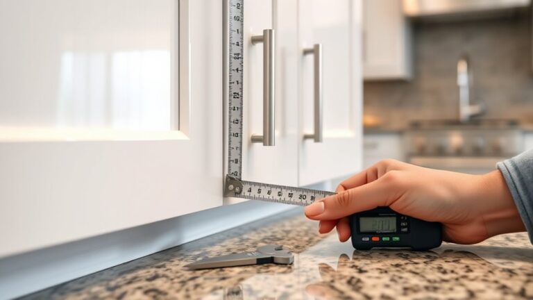 accurate kitchen cabinet measurement