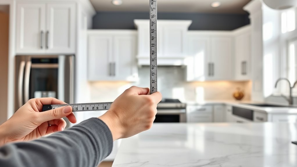 accurate kitchen cabinet measurements