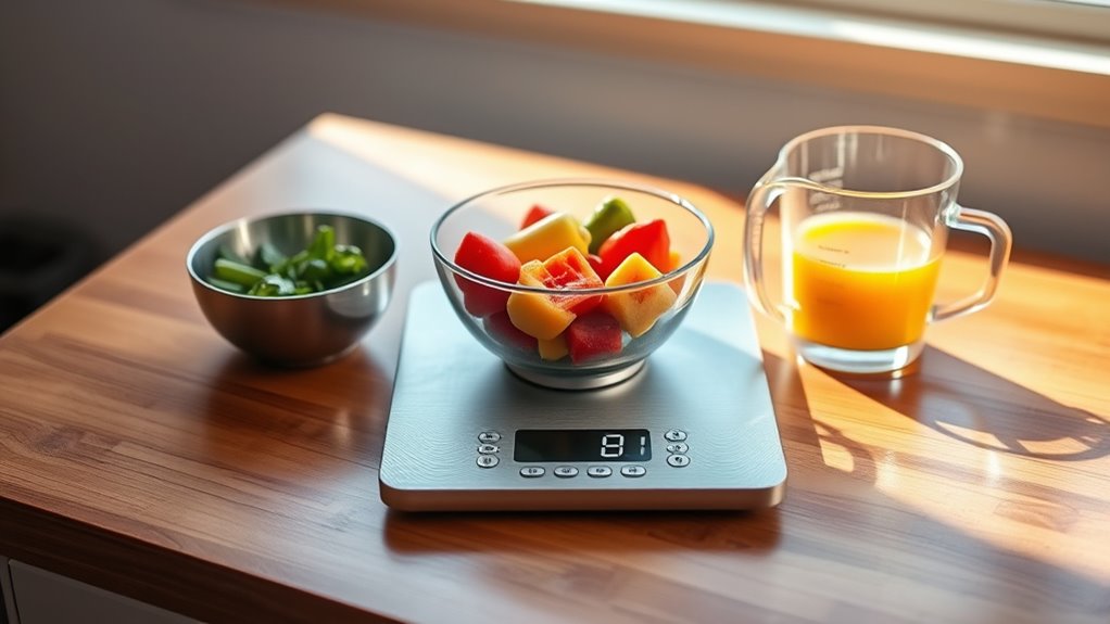 accurate weighing with scale