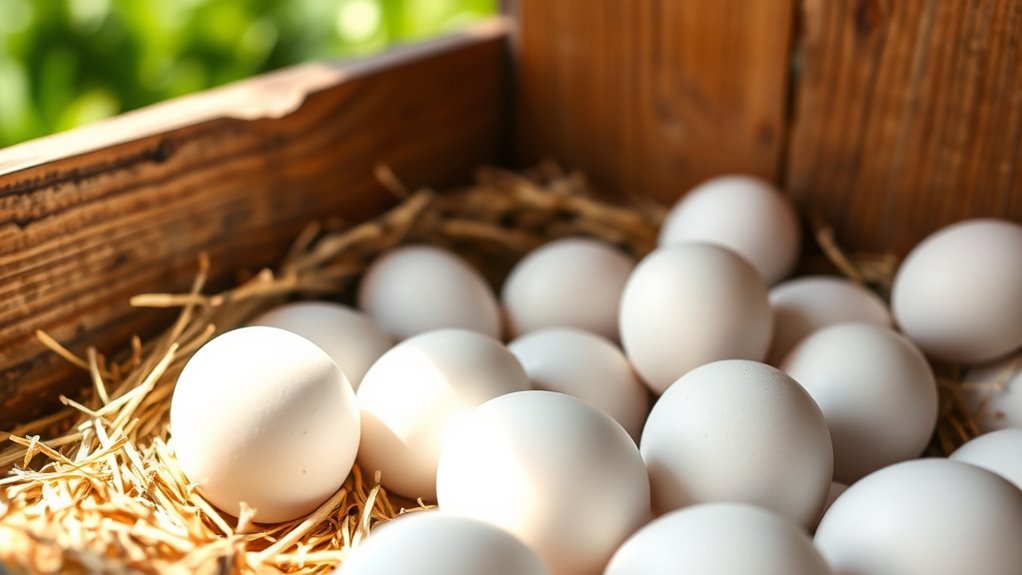 annual chicken egg production