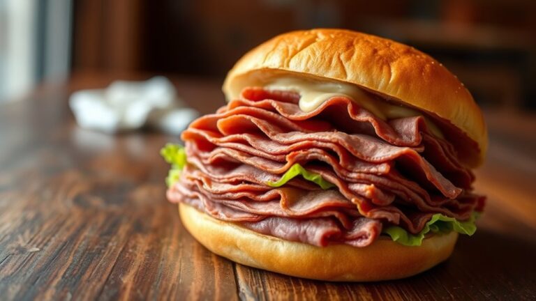 arby s classic roast beef calories