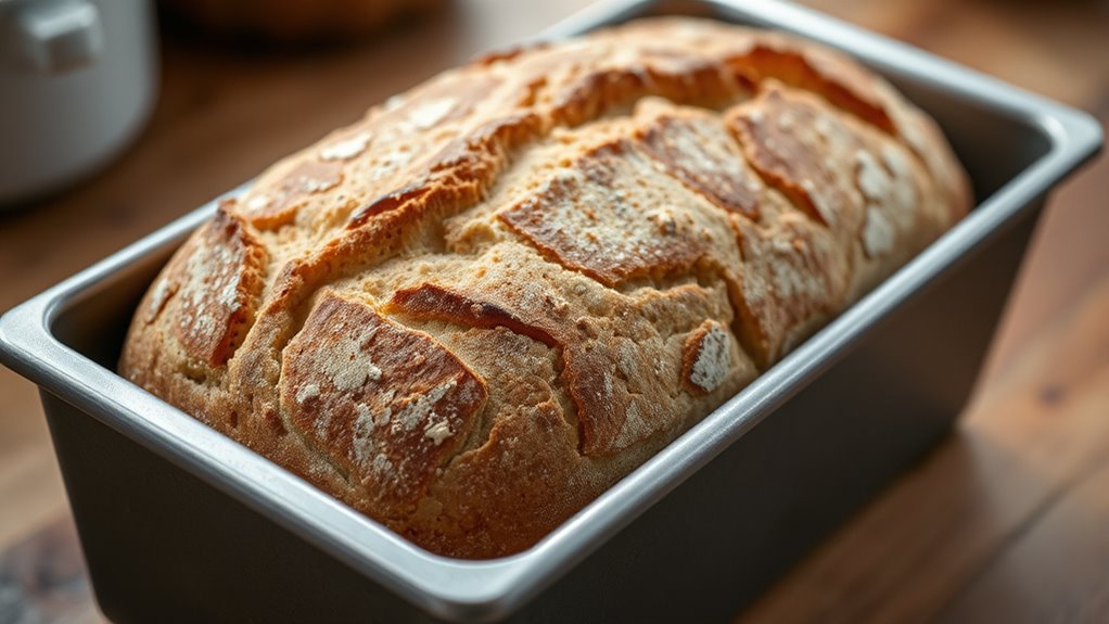 bake sourdough in loaf pan