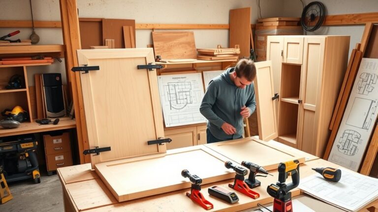 build kitchen cabinets easily