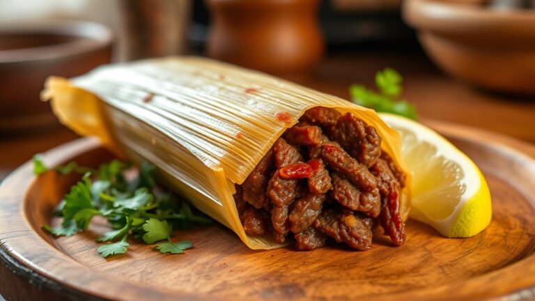 caloric content of tamales