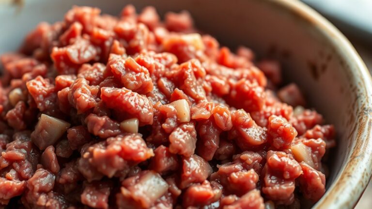 calories in ground beef