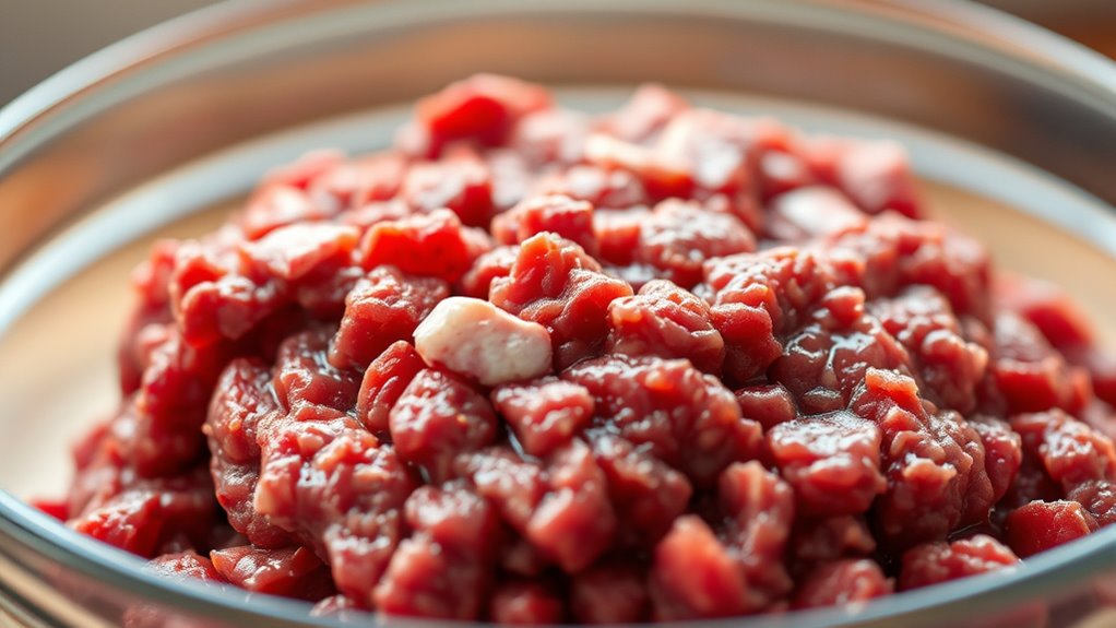 calories in ground beef