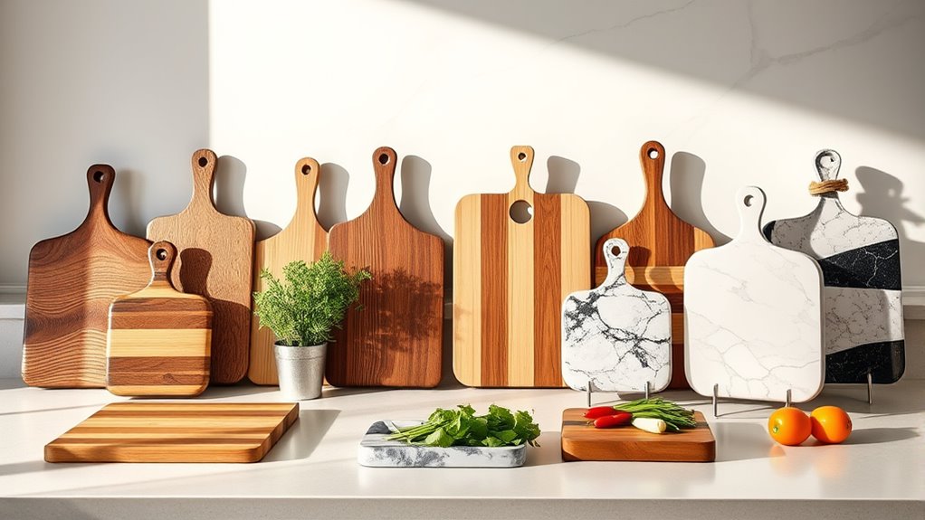 chic cutting board presentations