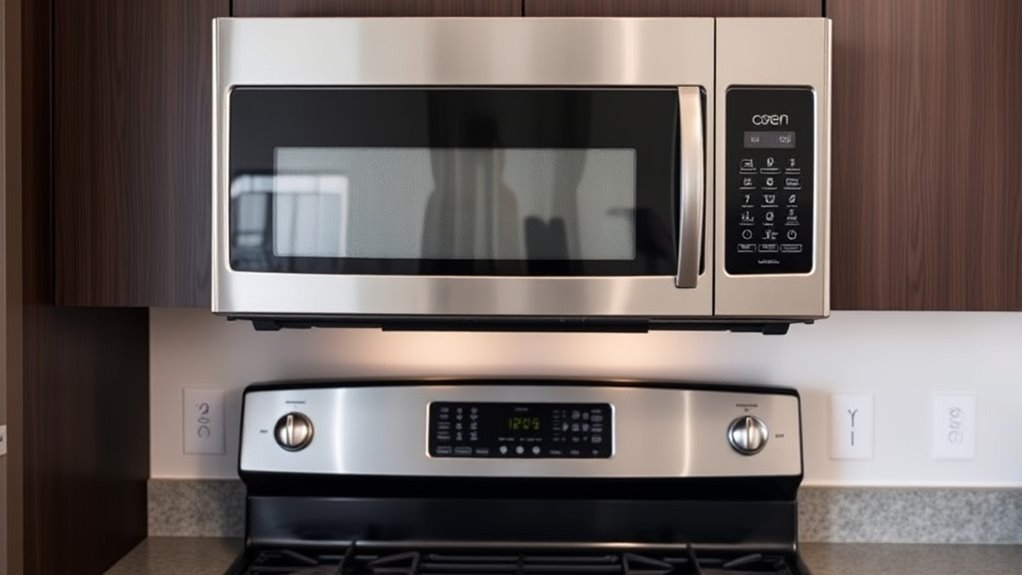 choose microwave for gas range