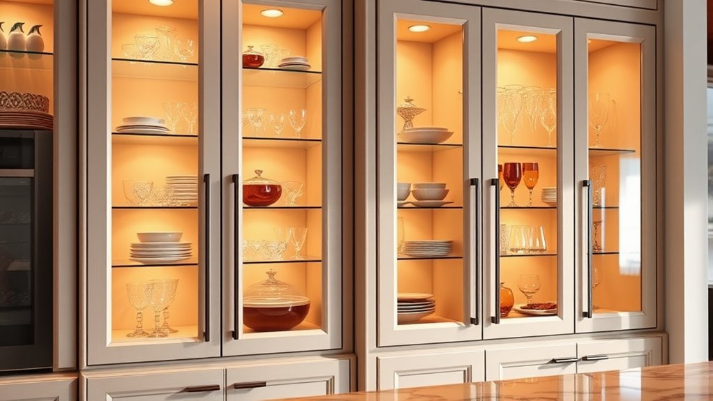 choosing glass cabinets wisely