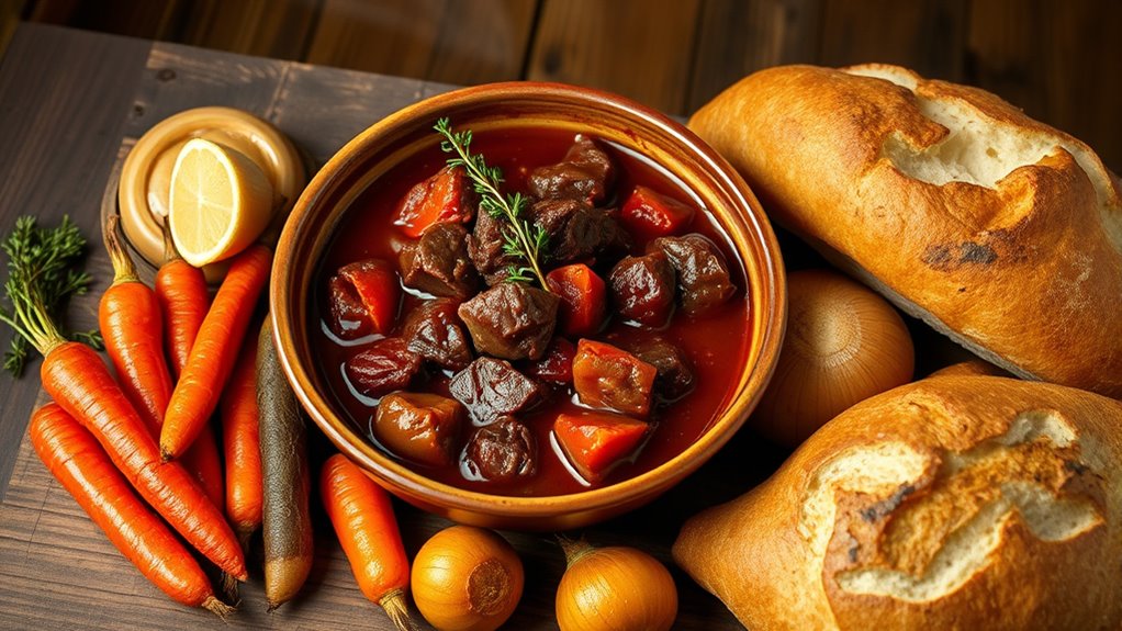 complementary sides for bourguignon
