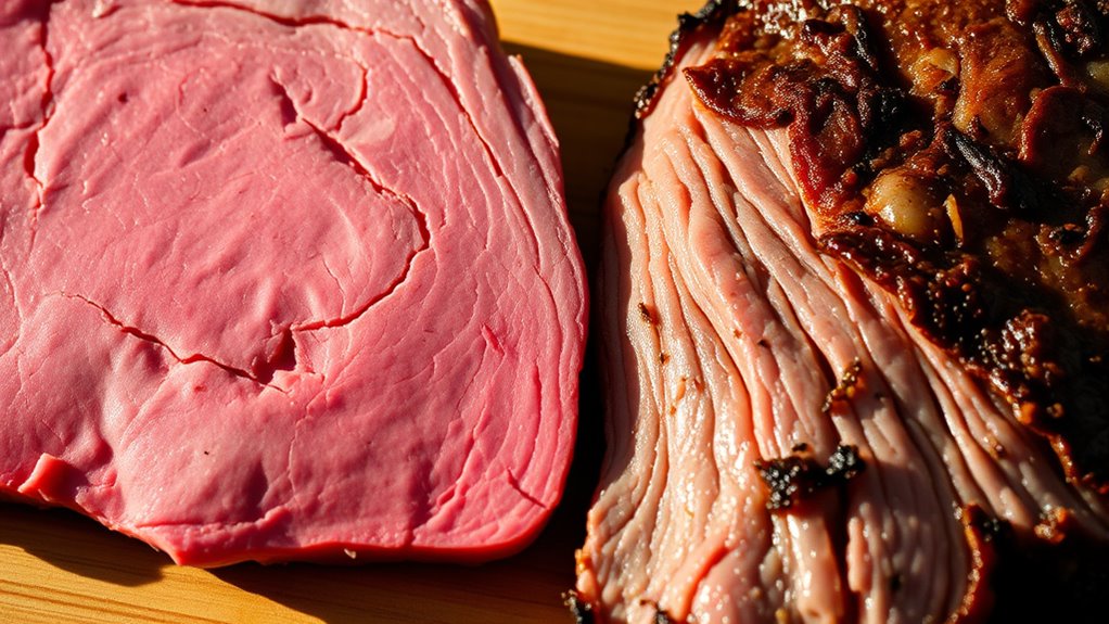 corned beef versus brisket differences