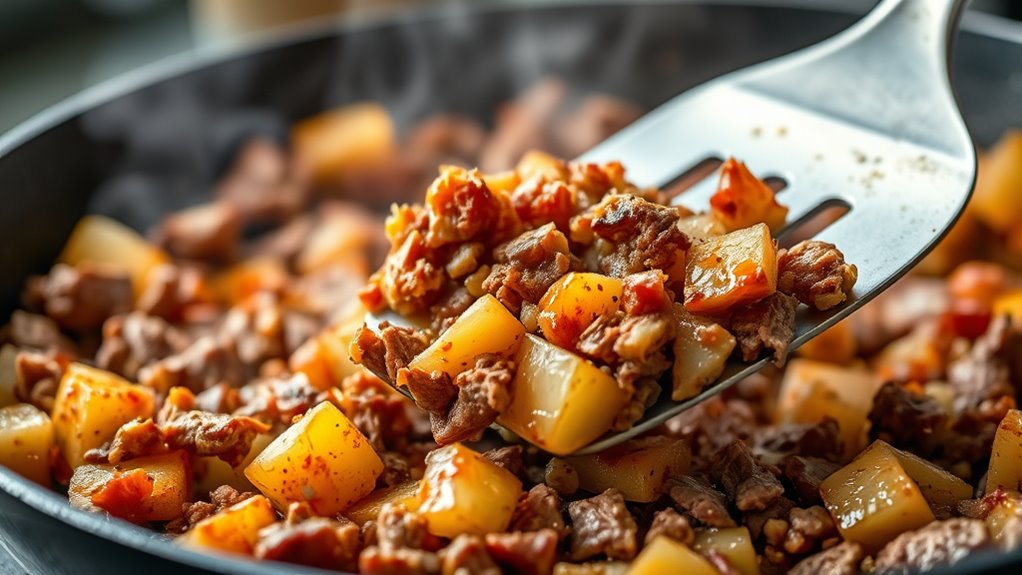 crispy canned corned beef