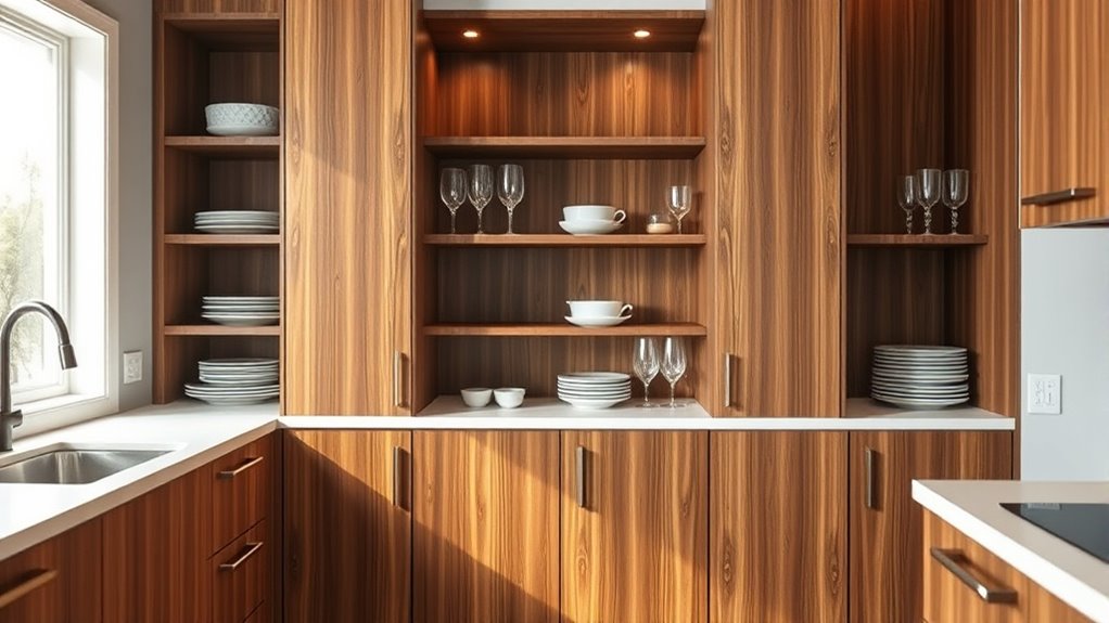 deep kitchen cabinet dimensions