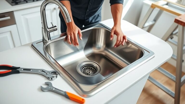 easy kitchen sink replacement