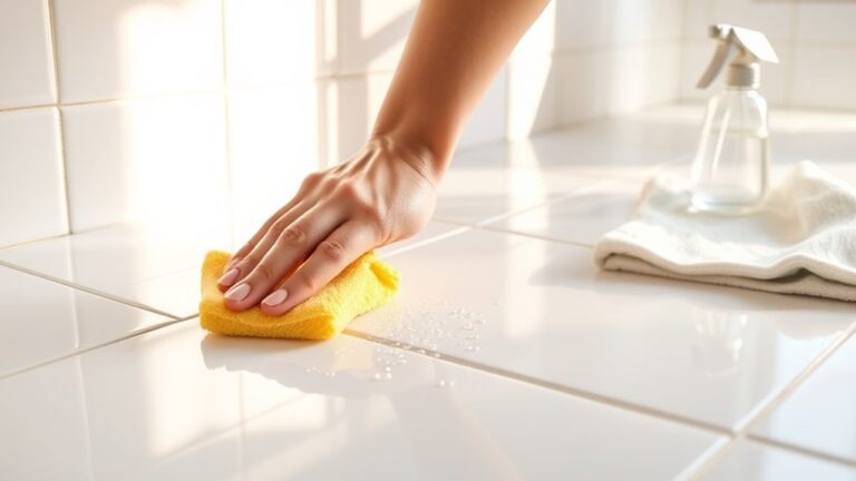 effective kitchen tile cleaning