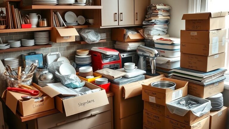 efficient kitchen packing strategies