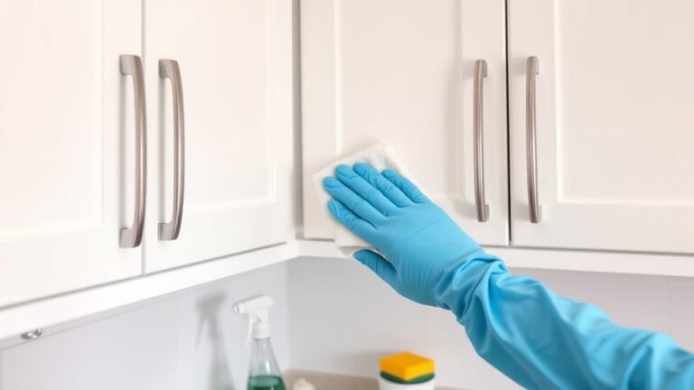 effortless kitchen cabinet cleaning