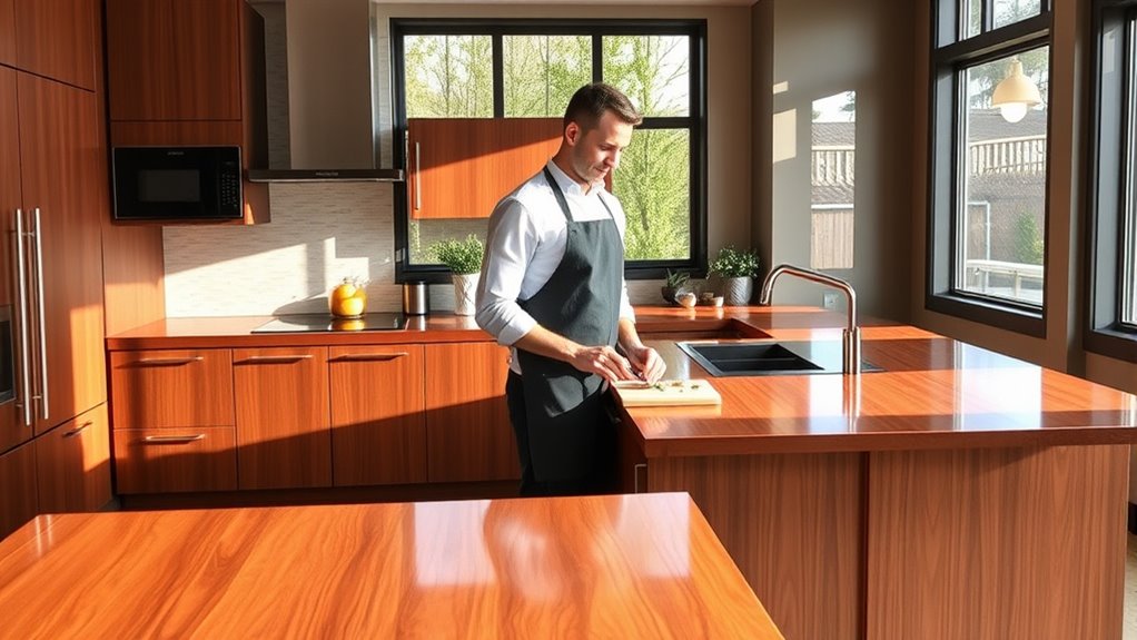 ergonomic kitchen counter height
