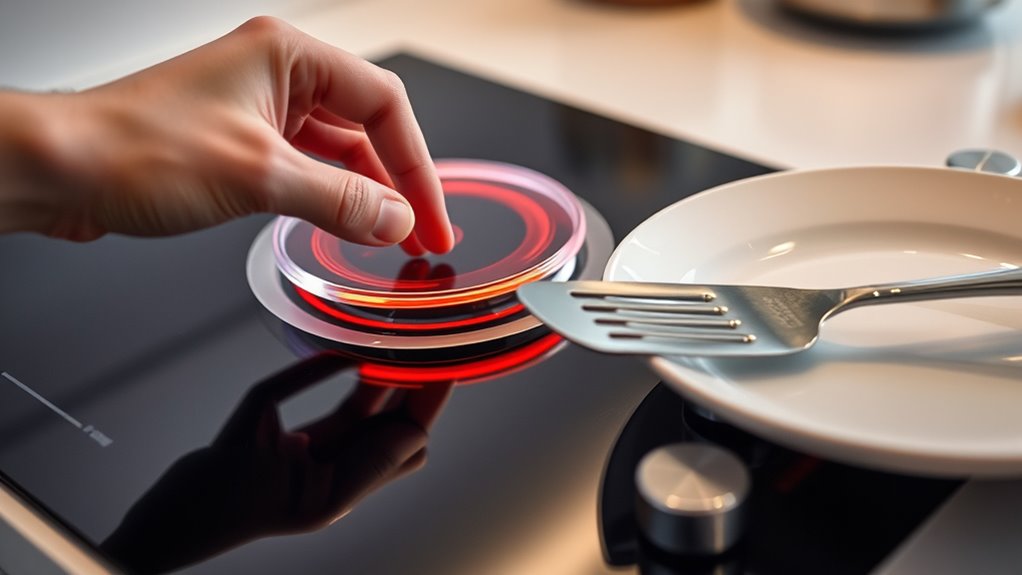familiarize with stove controls