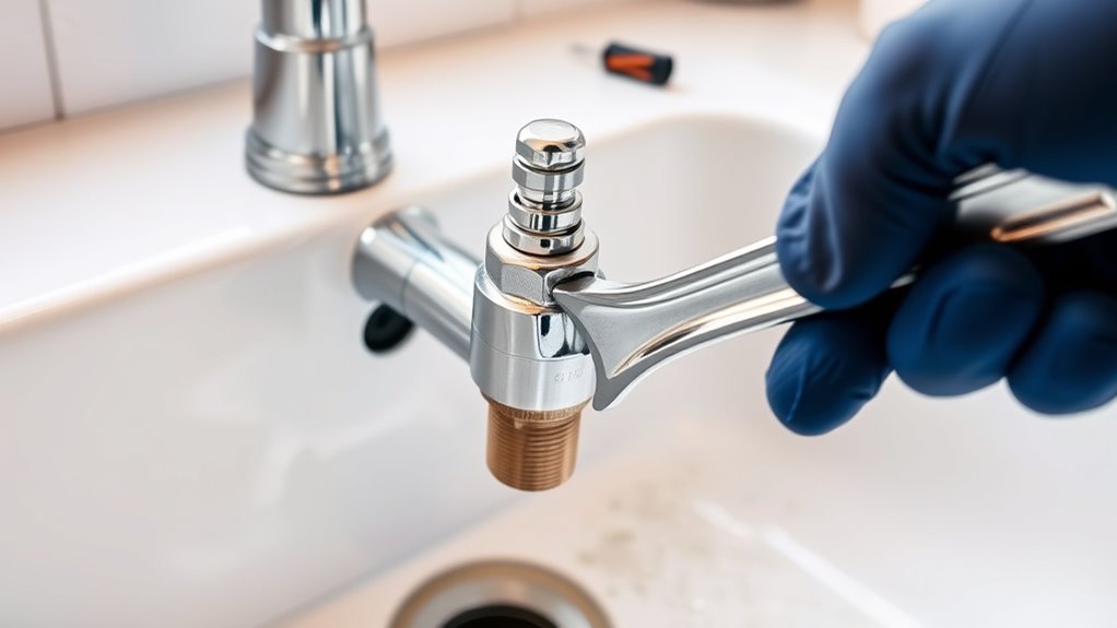 faucet removal for upgrades