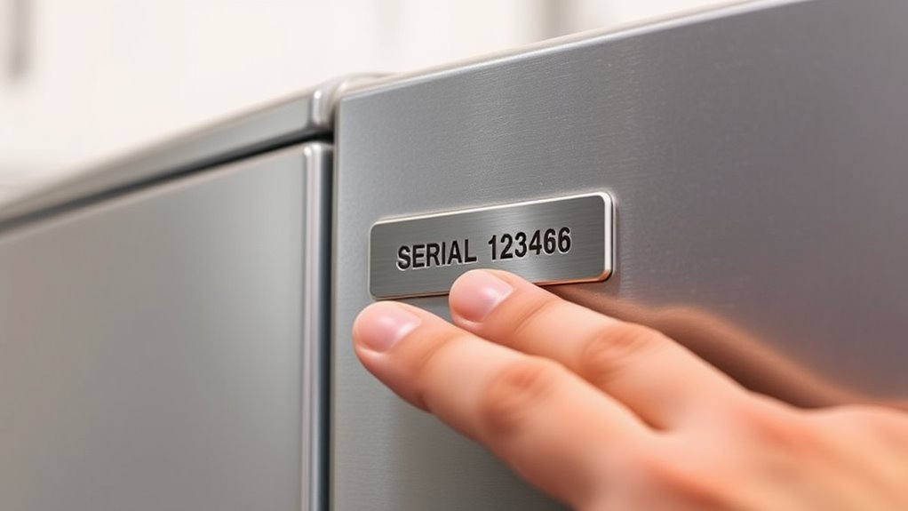finding whirlpool serial number