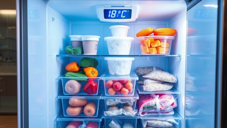 freezer temperature for safety