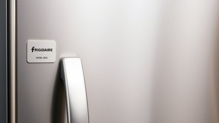 frigidaire model number search