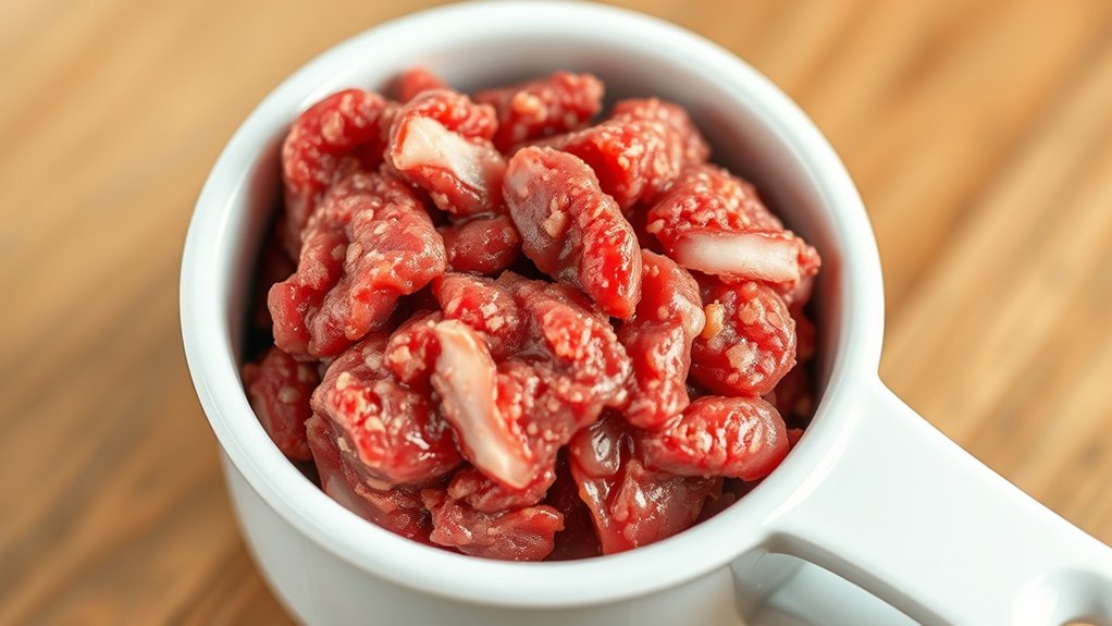 ground beef weight guide