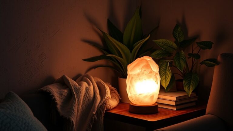 ideal location for salt lamp