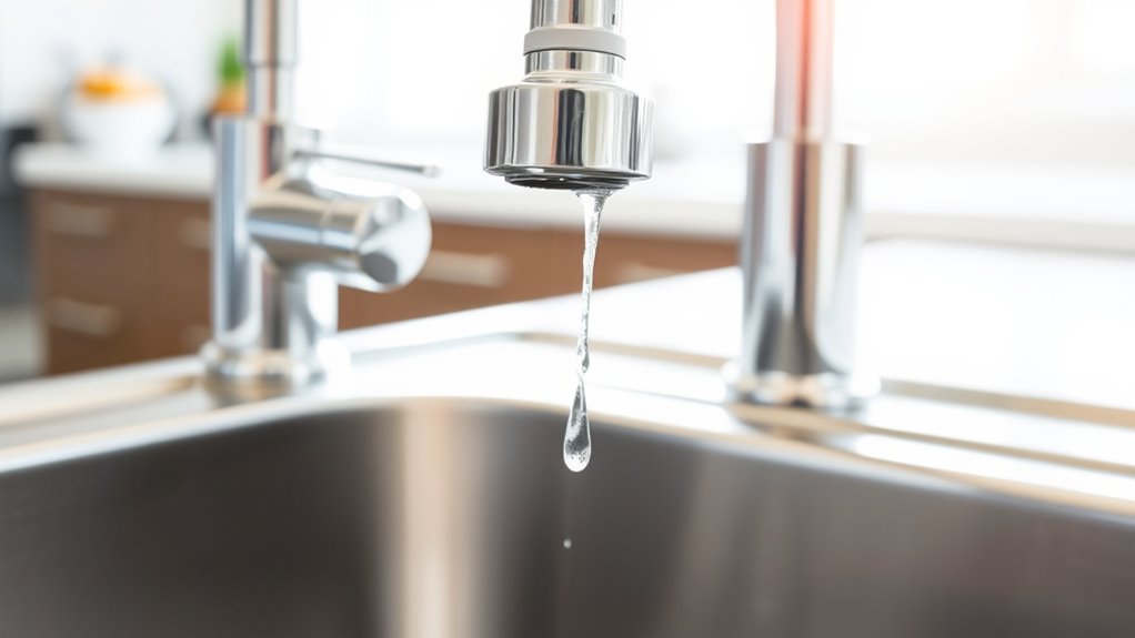 identifying kitchen faucet leaks
