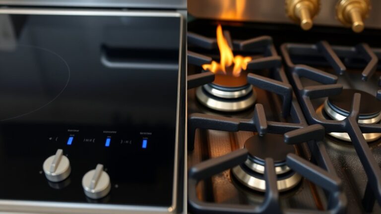 induction versus gas cooking