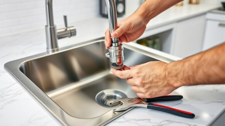 install kitchen sink easily