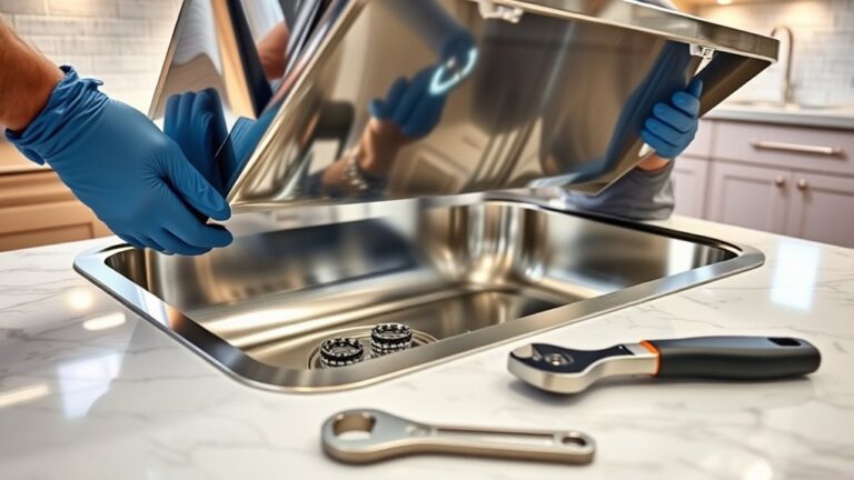 installing kitchen sink guide