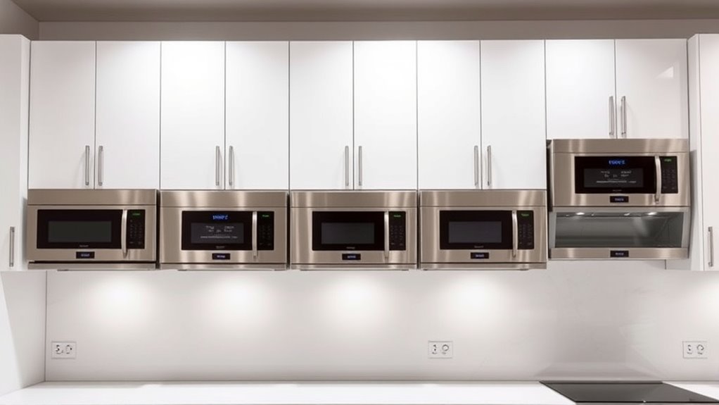 microwave range hood combinations