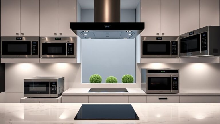 microwaves with built in hoods
