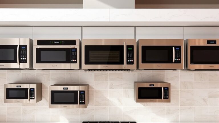 microwaves with built in ventilation