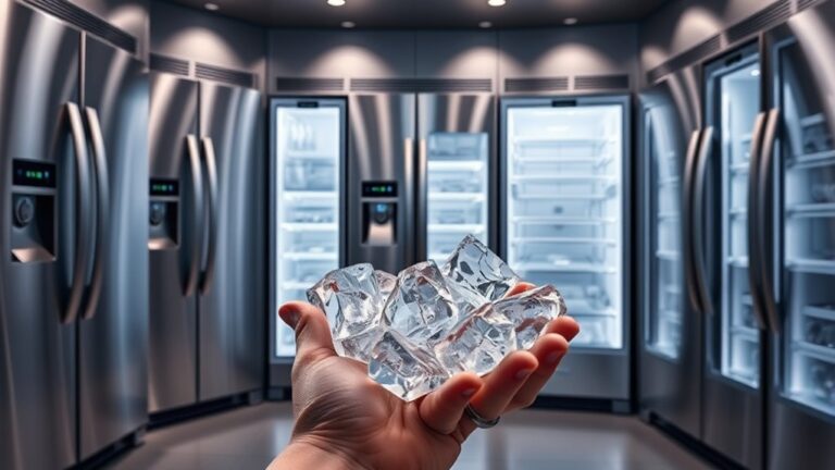 nugget ice refrigerator options