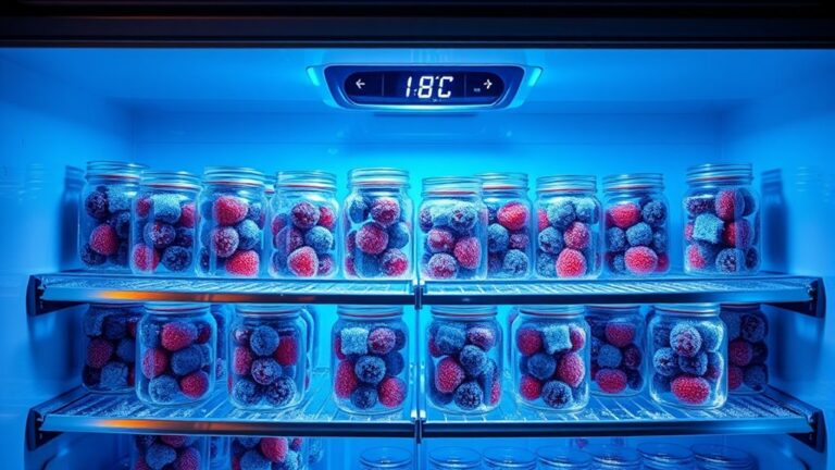 optimal freezing temperature range