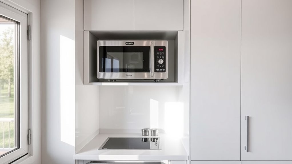 optimal microwave placement strategy