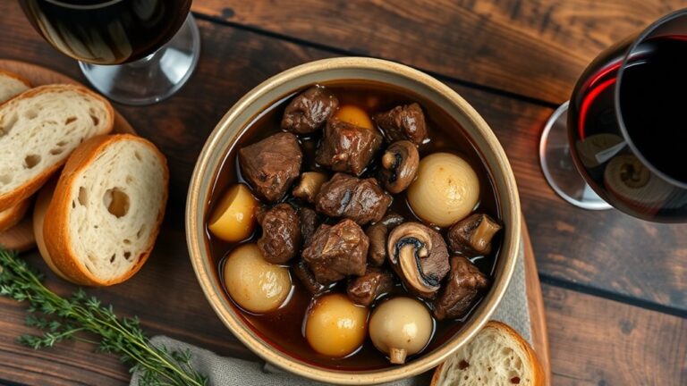 pairing suggestions for beef bourguignon