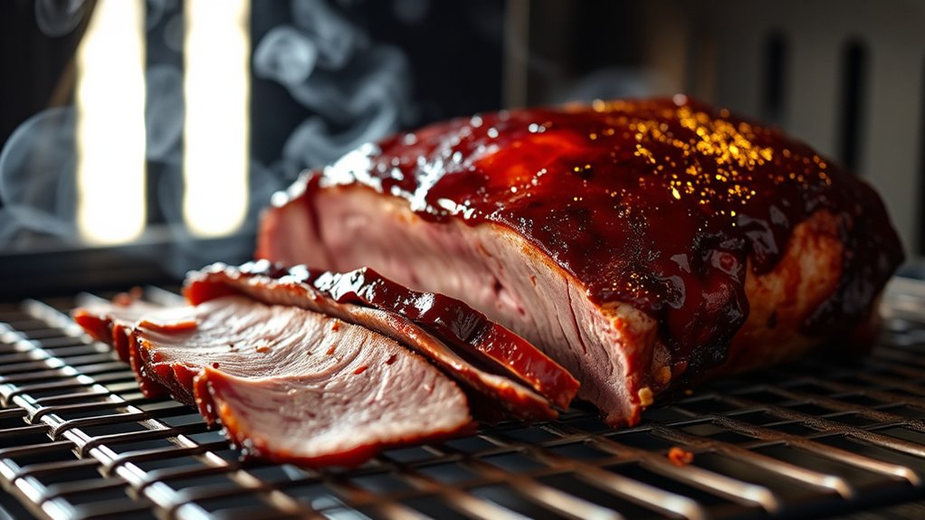 perfectly smoked corned beef