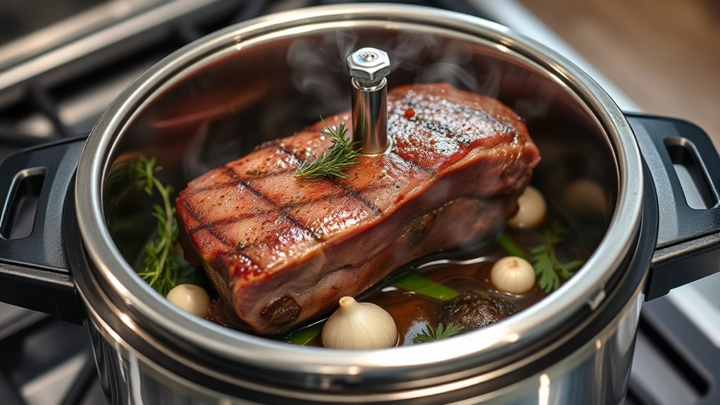 pressure cook roast beef