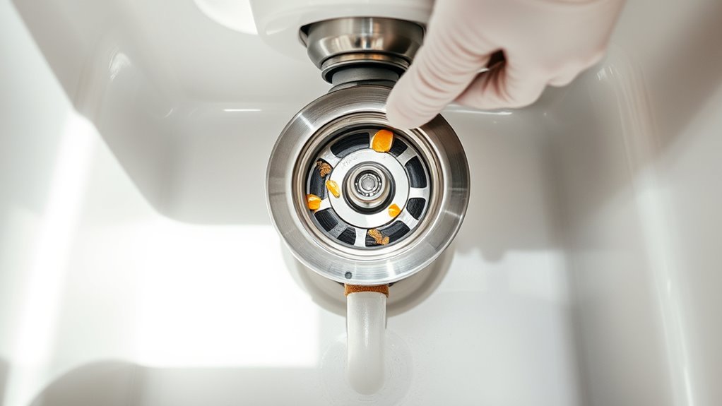 prevent clogs with disposal