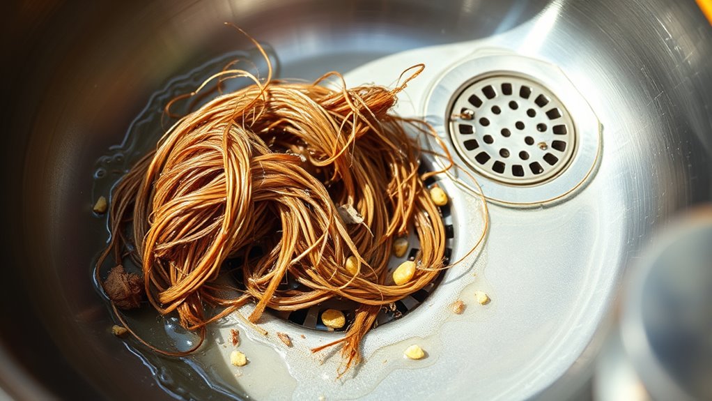 prevent kitchen drain clogs