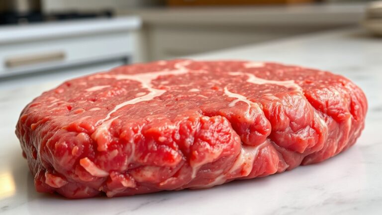 protein content in beef