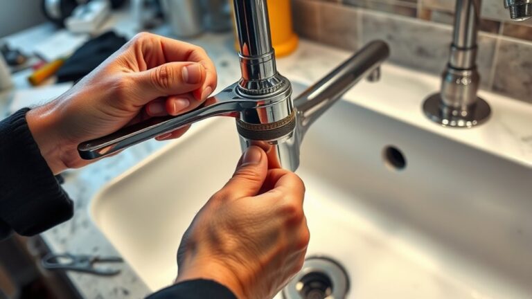 remove kitchen faucet easily