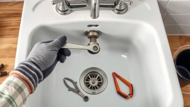 remove kitchen sink safely