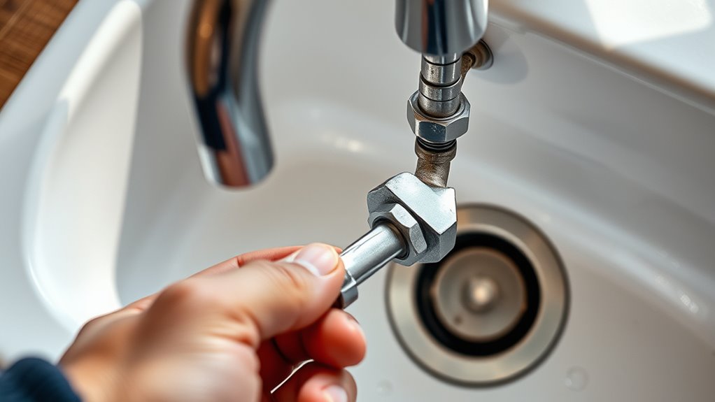 repair kitchen faucet leak