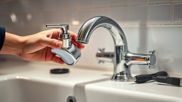 replace kitchen faucet easily