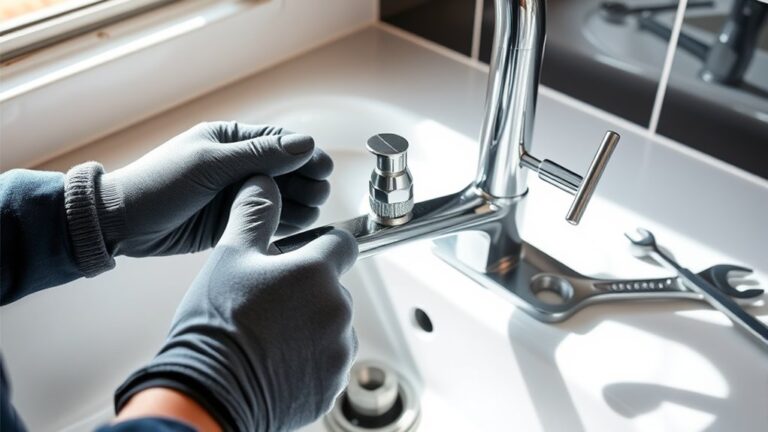 replace kitchen sink faucet
